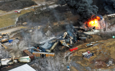 Chemicals from East Palestine Derailment Spread to 16 US States, Data Shows